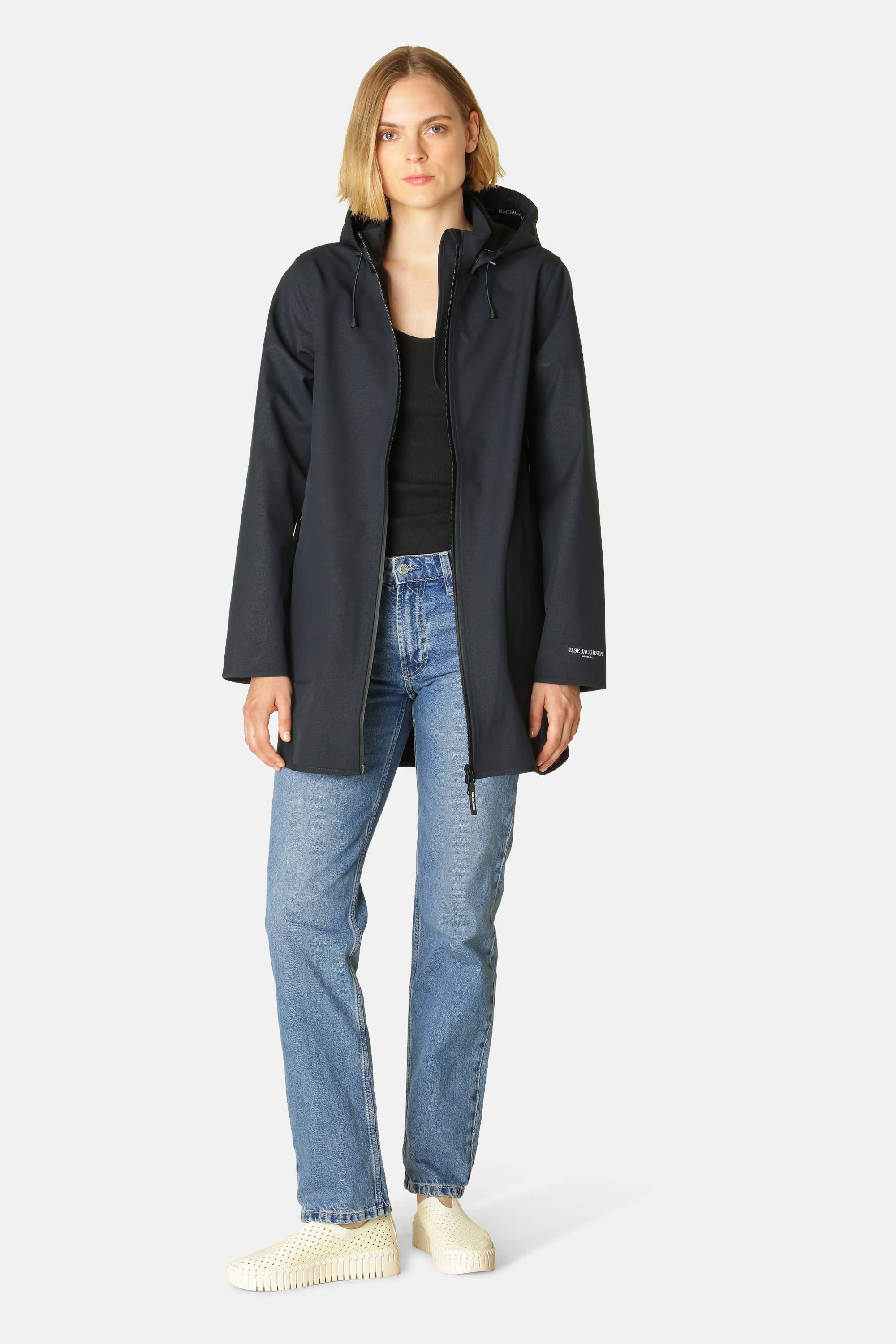 Softshell Regnjakke A-form - Dark Indigo